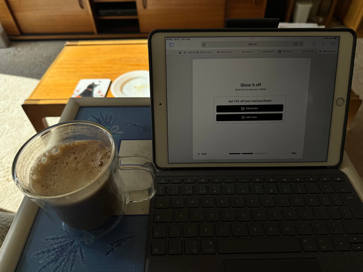 Customer photo review of Brazilian Coffee - Light Medium Roast Coffee - Sweet Brazil