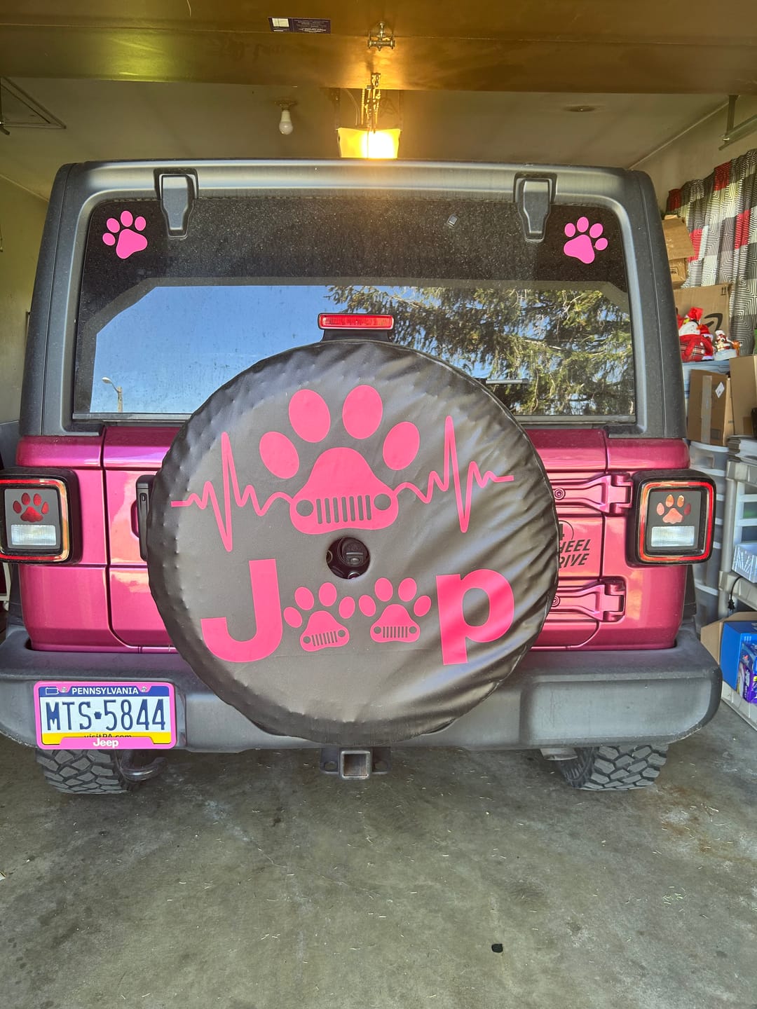 Customer photo review of CUSTOMER REQUEST- sbergantine - 27/03/2025 - Spare Tire Cover - LT14