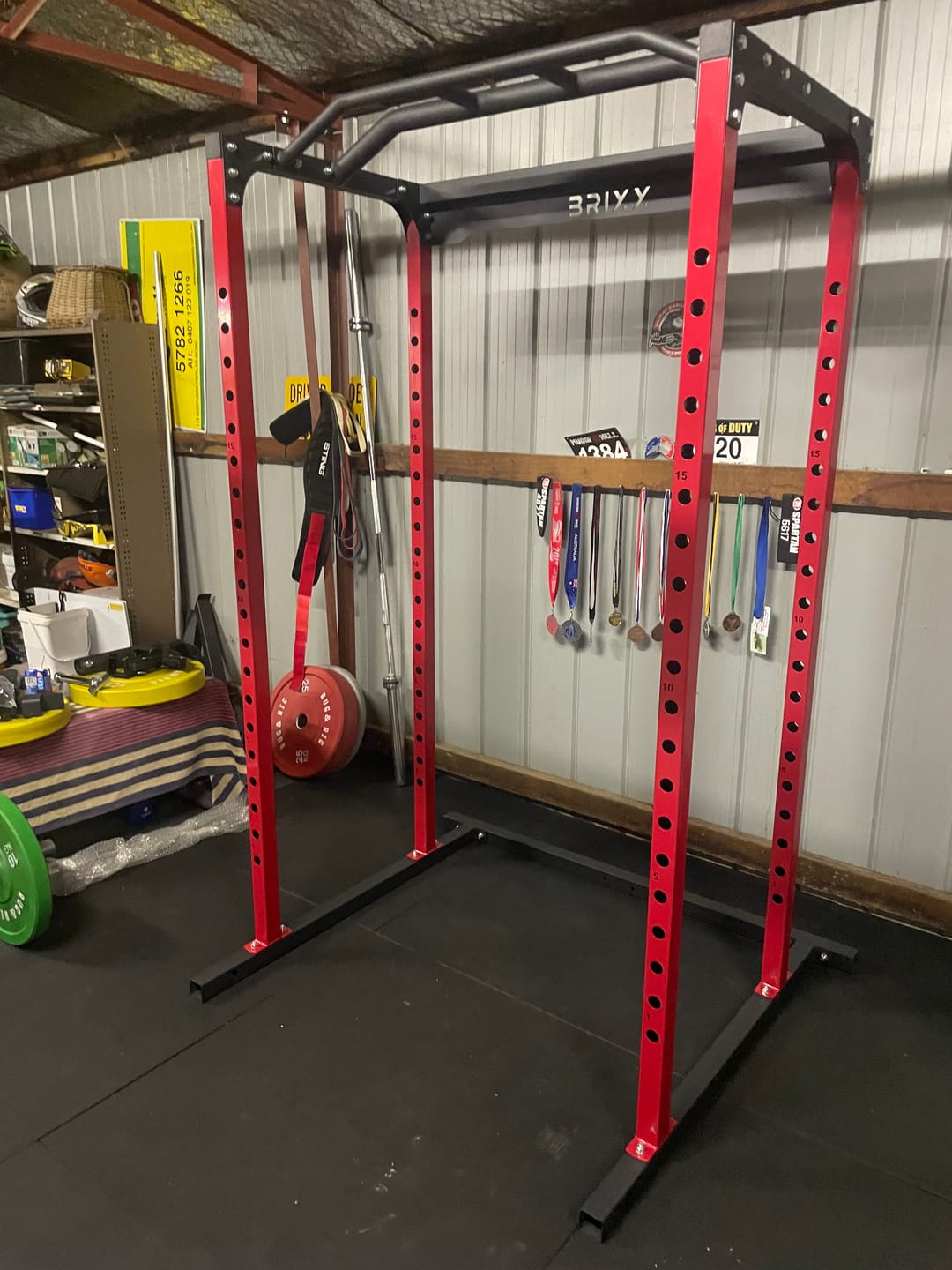 Customer photo review of BRIXX Zeus 2000 Power Rack