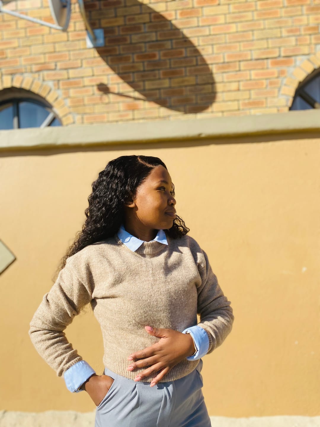 Customer photo review of Double Drawn Water Weave Lace Frontal 22 inch - 30 inch Wigs