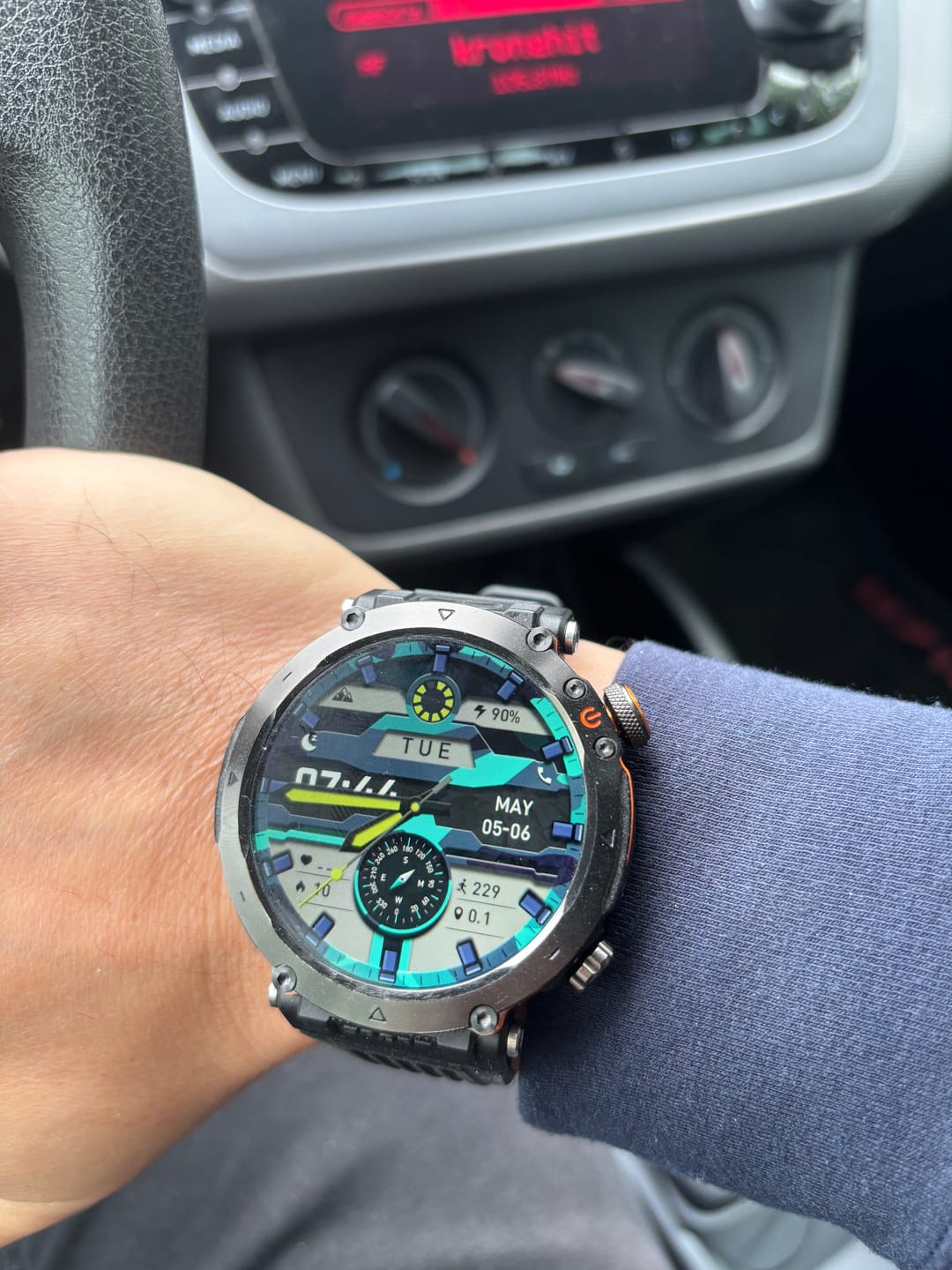 Customer photo review of STONE – Die stabilste Smartwatch mit 21+ Tagen Akkulaufzeit