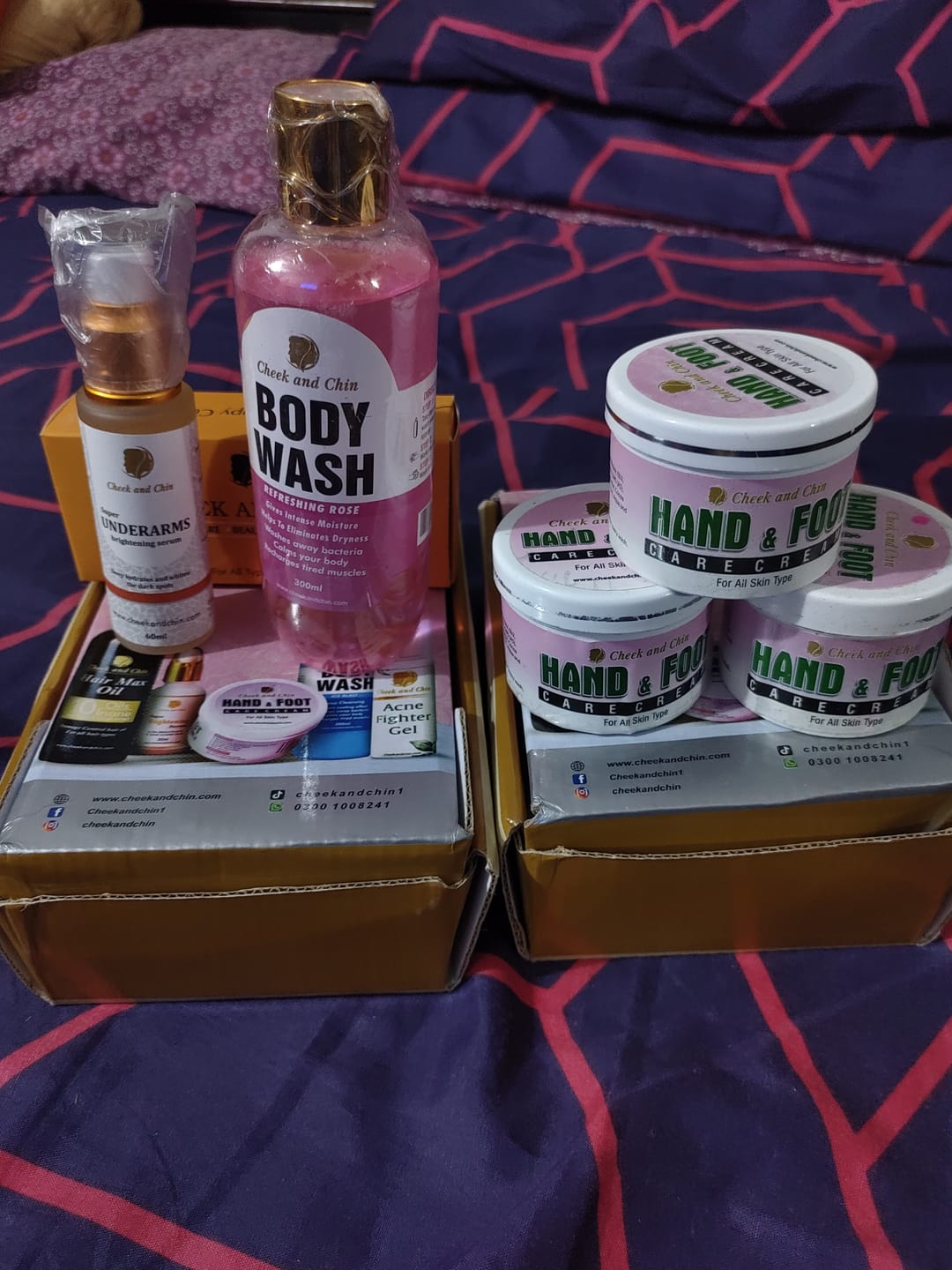Customer photo review of Hand and Foot cream