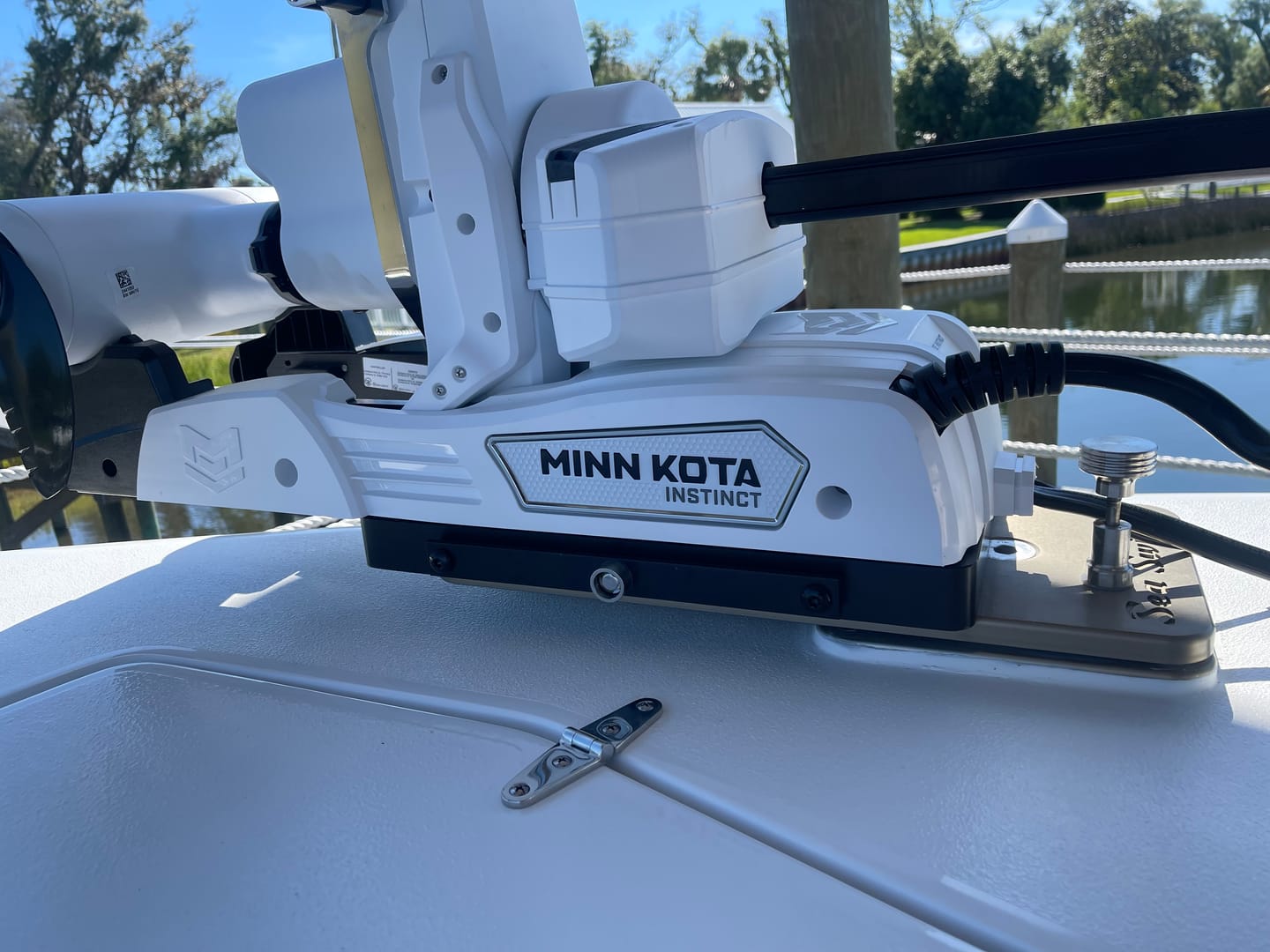 Customer photo review of Sea Secure Trolling Motor Lock