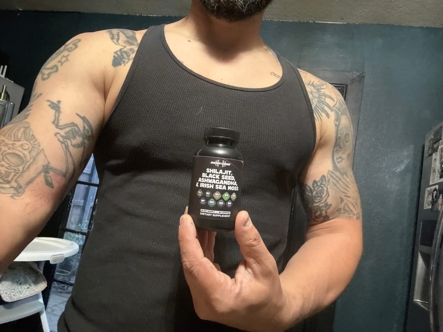 Customer photo review of Damn Good™ Shilajit Power Stack