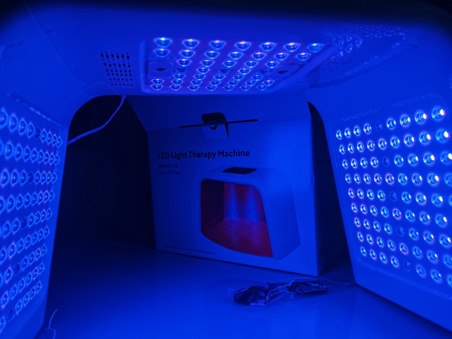 Customer photo review of Lumyhealth Salon LED Light Therapy Device