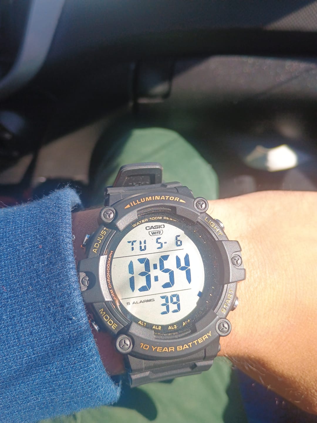 Customer photo review of Reloj Casio Vintage AE-1500WHX-1AVDF Negro