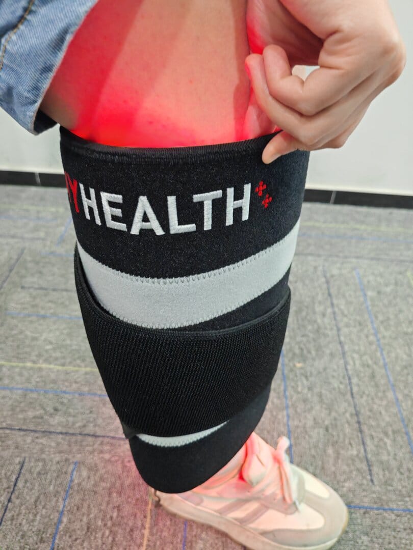 Customer photo review of LumyHealth Red Light Therapy Pad