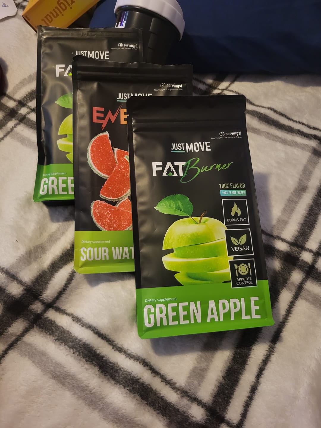 Customer photo review of Sour Watermelon Energy Rush - Pre Workout
