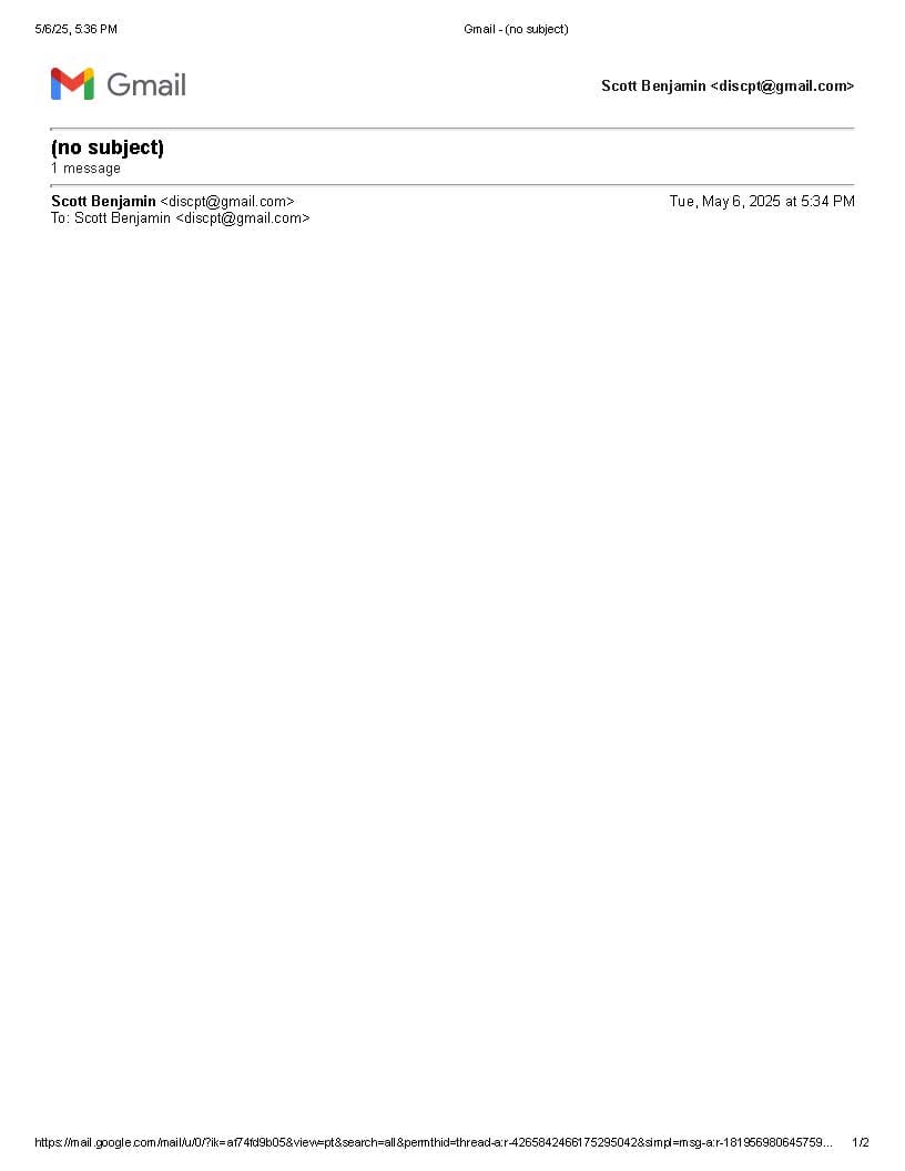 Customer photo review of Roll of Line (500 ft)