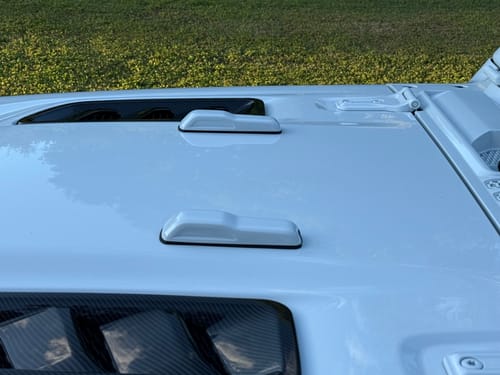 Customer photo review of COVER'D UP WINDSHIELD BUMPER COVERS JL/JT