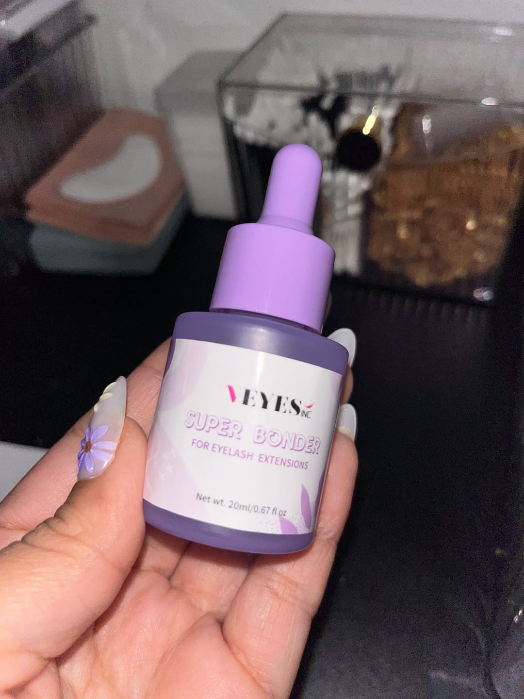 Customer photo review of 20ML Violet Super Bonder