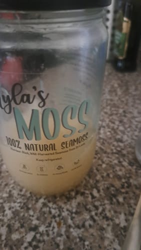 Customer photo review of MYLASMOSS SEAMOSS GEL (720ML)