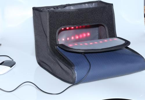 Customer photo review of LUMYHEALTH™ Red Light Therapy Boot for Feet