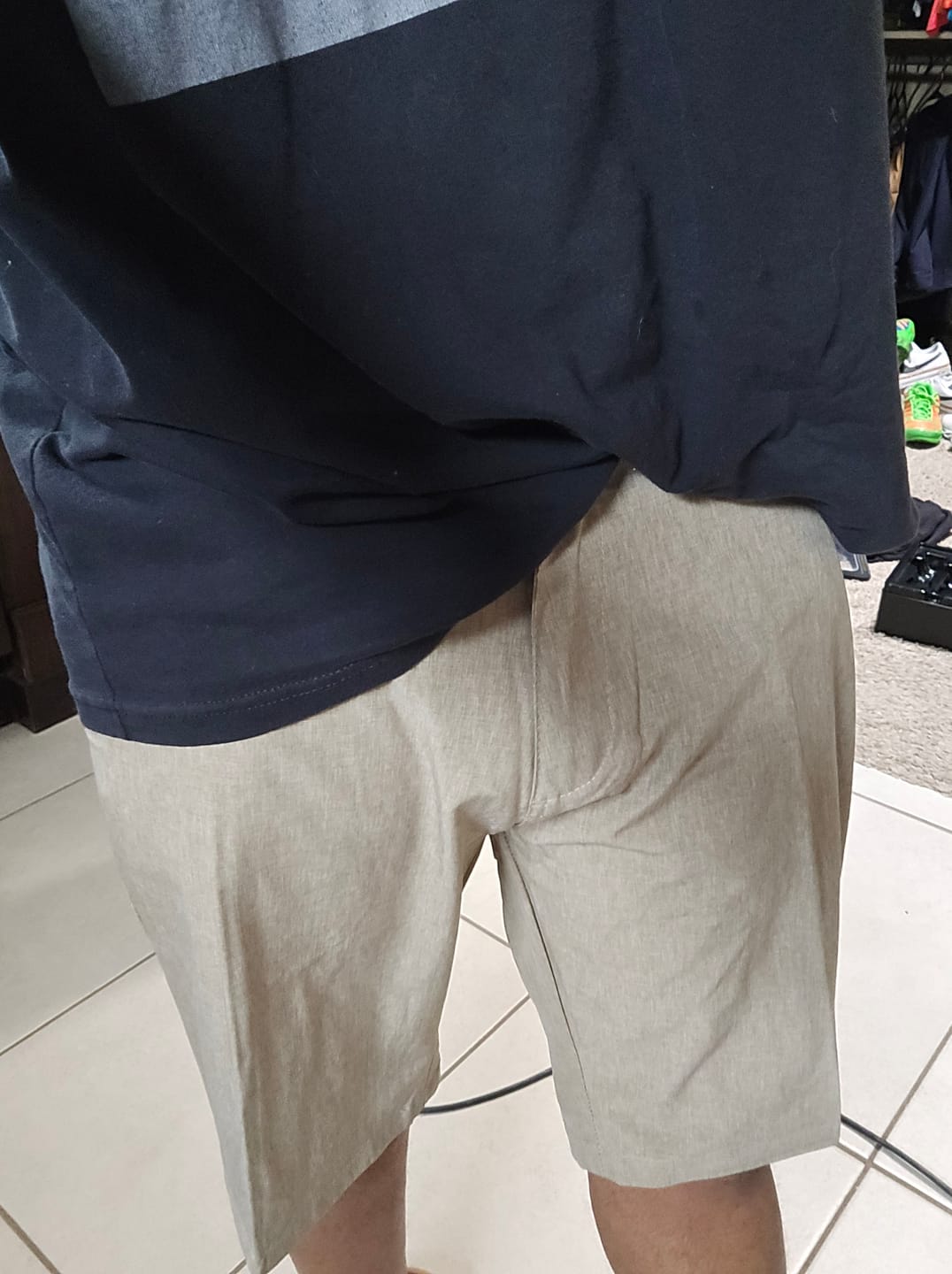 Customer photo review of 80Eighty® Khaki Hybrid Short