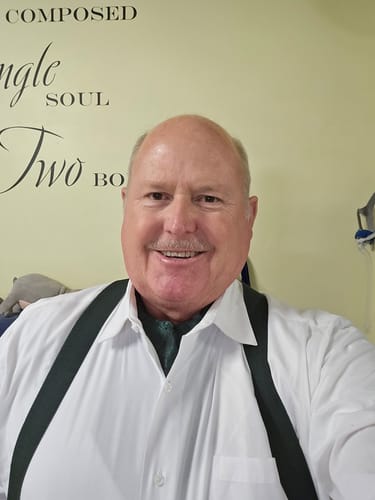 Customer photo review of Nylon 0in Strapless Jocks No Fly 3pk Red/Green/Purple