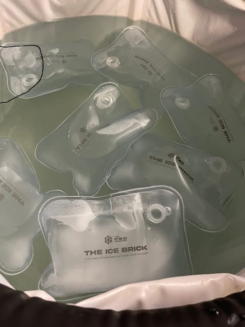 Customer photo review of The Ice Brick