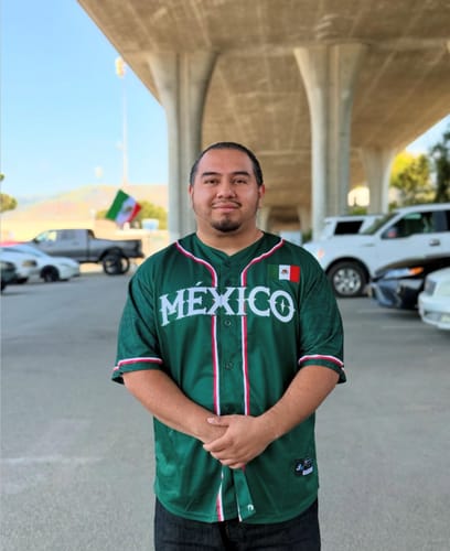 Customer photo review of Mexico Custom Baseball Jersey