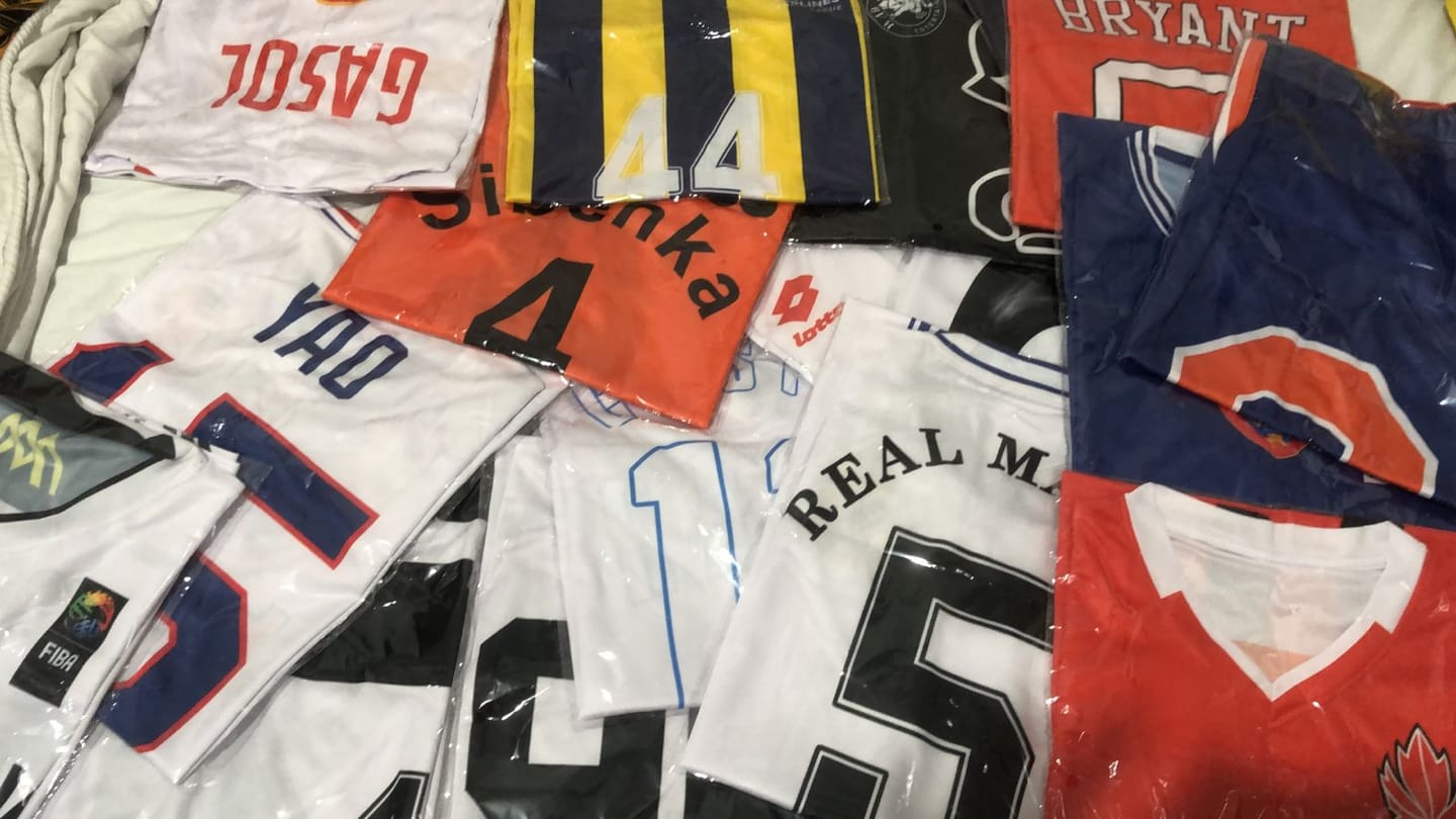 Customer photo review of Drazen Petrovic Sibenka Basketball Jersey