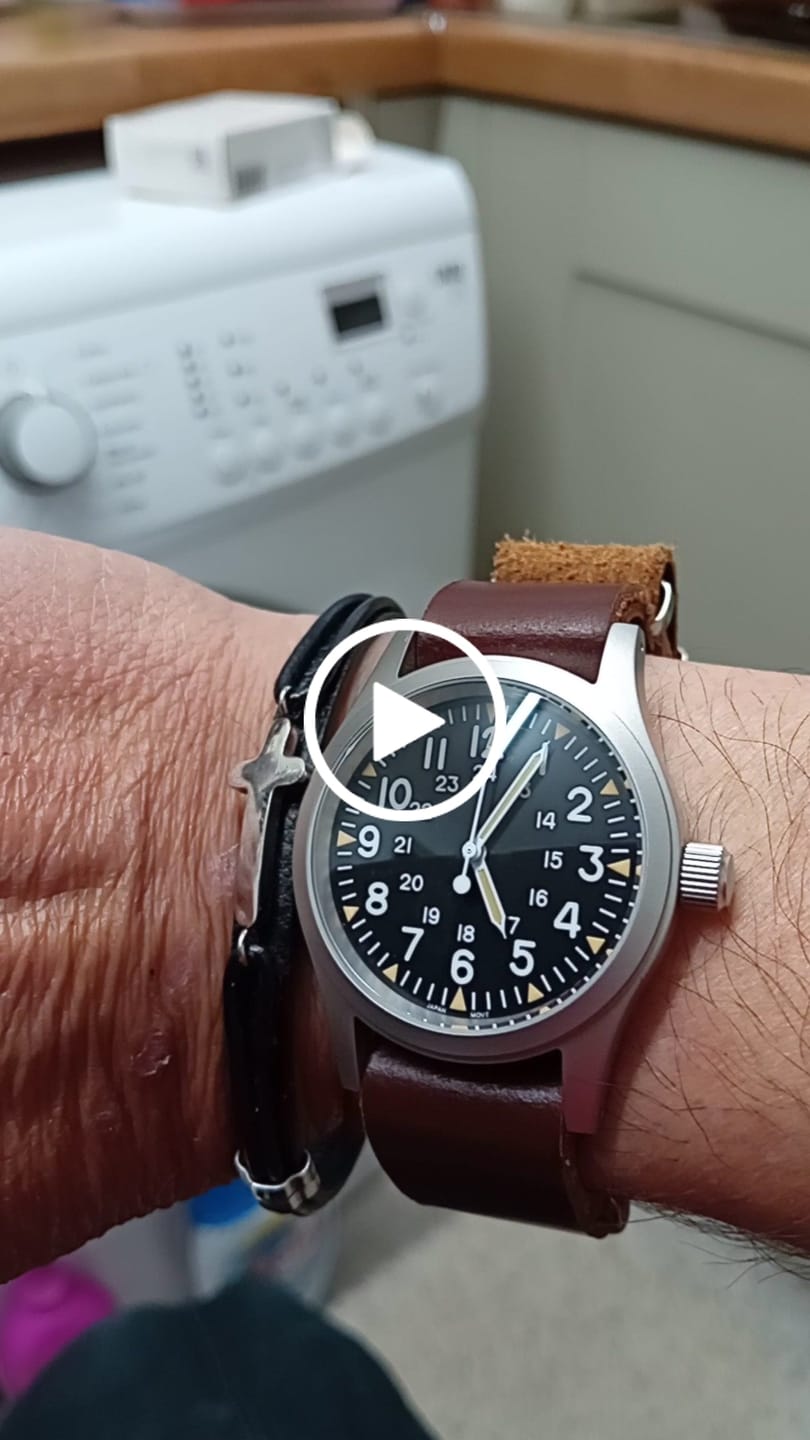 Customer video review of The "Daily Beater" Field Watch