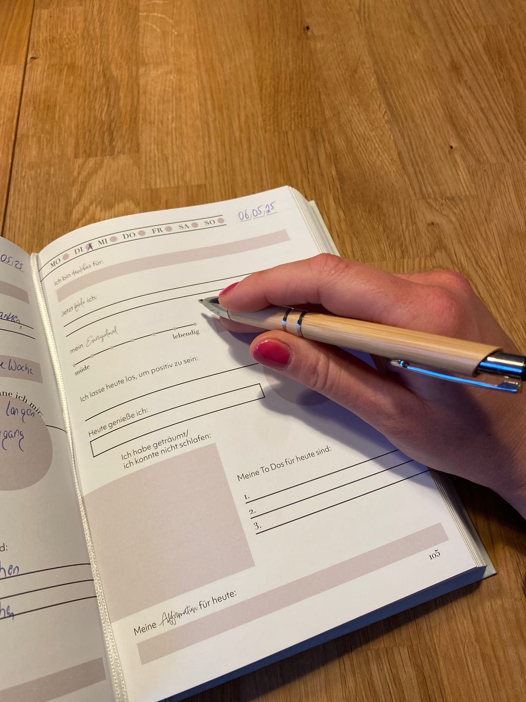 Customer photo review of "coming home" Journal