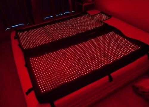 Customer photo review of LUMYHEALTH™ Red Light Therapy Bag For Full Body