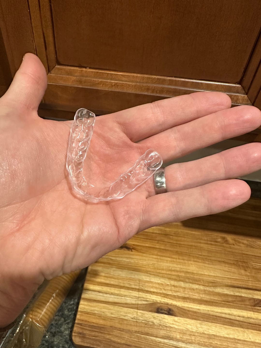 Customer photo review of Premium Hard Night Guard