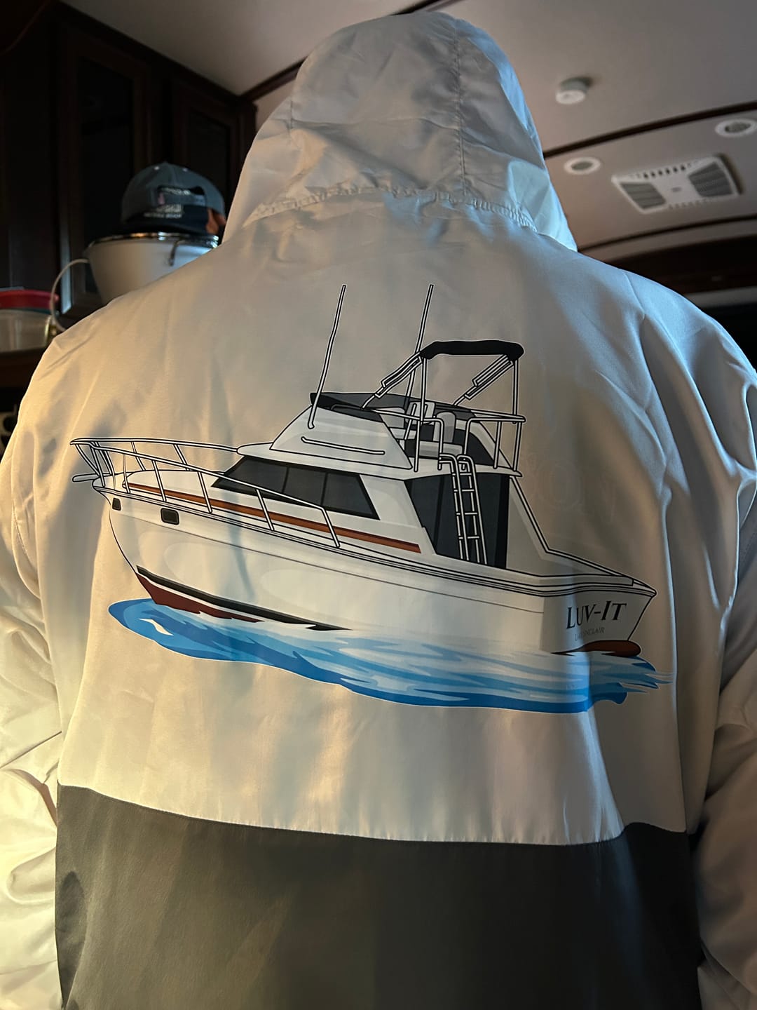 Customer photo review of Lightweight Windbreaker - Pullover/Half-Zip