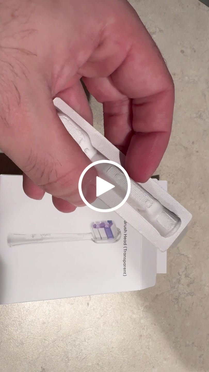 Customer video review of Laifen Wave Toothbrush Heads 6-Pack