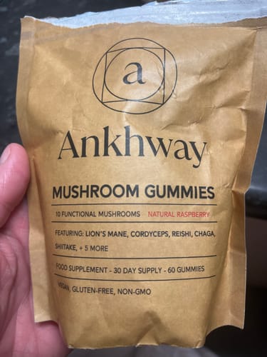Customer photo review of Mushroom Gummies