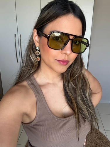 Customer photo review of Óculos Marino