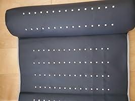 Customer photo review of LUMYHEALTH™ Leather Red Light Therapy Mat with Neck Support