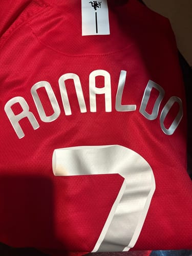 Customer photo review of Ronaldo 2008 - Manga Larga