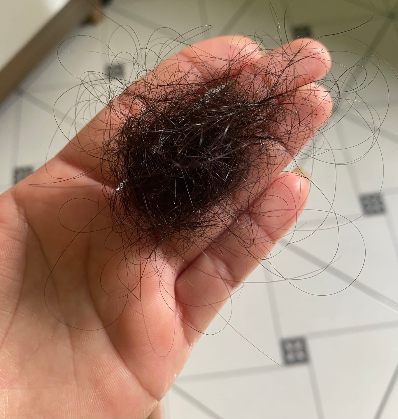 Customer photo review of Happy Hair 3 Potes