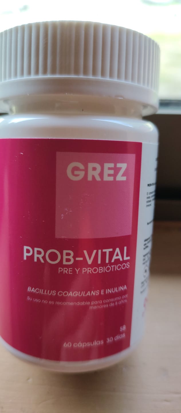 Customer photo review of PROB-VITAL - Simbiótico (Probióticos & prebióticos)
