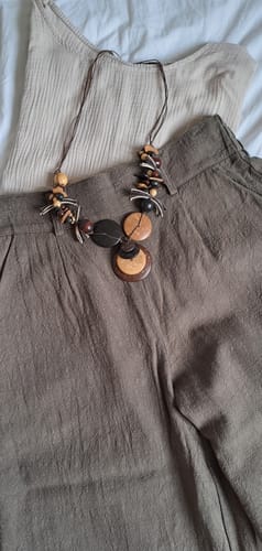 Customer photo review of Pantalon Tom - lin stone washed kaki