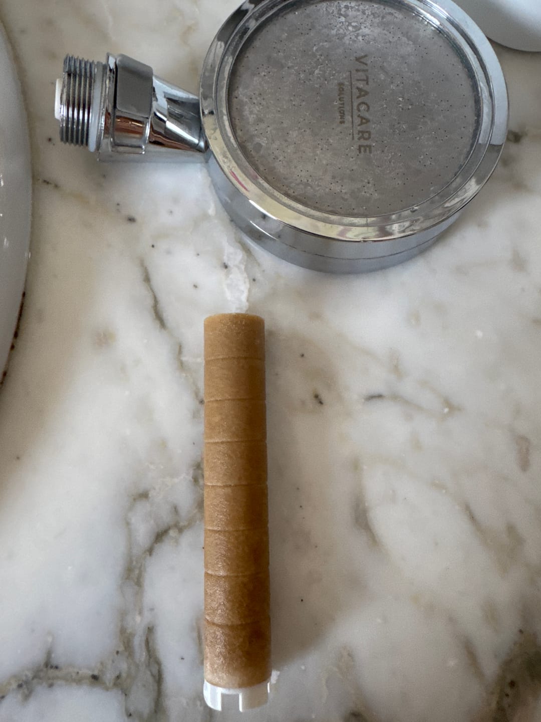 Customer photo review of Filtro de ducha de Vitacare Solutions