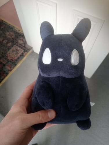 Customer photo review of Rain World - The Watcher Slugpup Plush