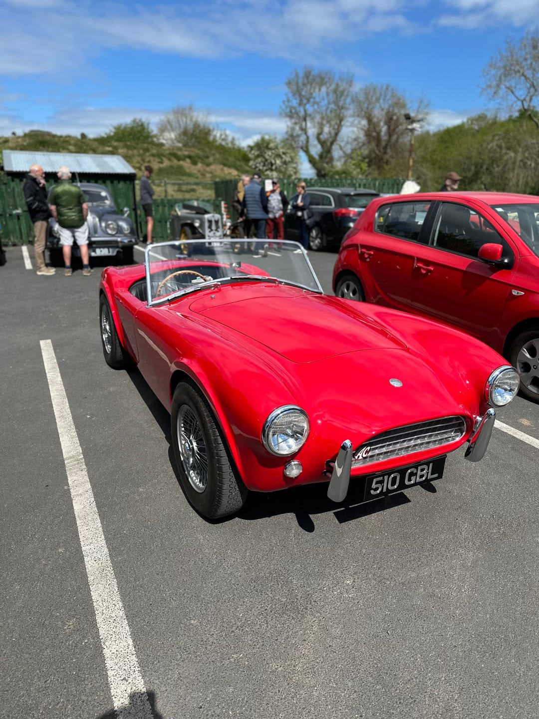 Customer photo review of Classic Oblong Metal Pressed Number Plate - 520mm x 111mm