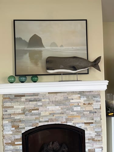 Customer photo review of Morning At Cannon Beach Canvas Art