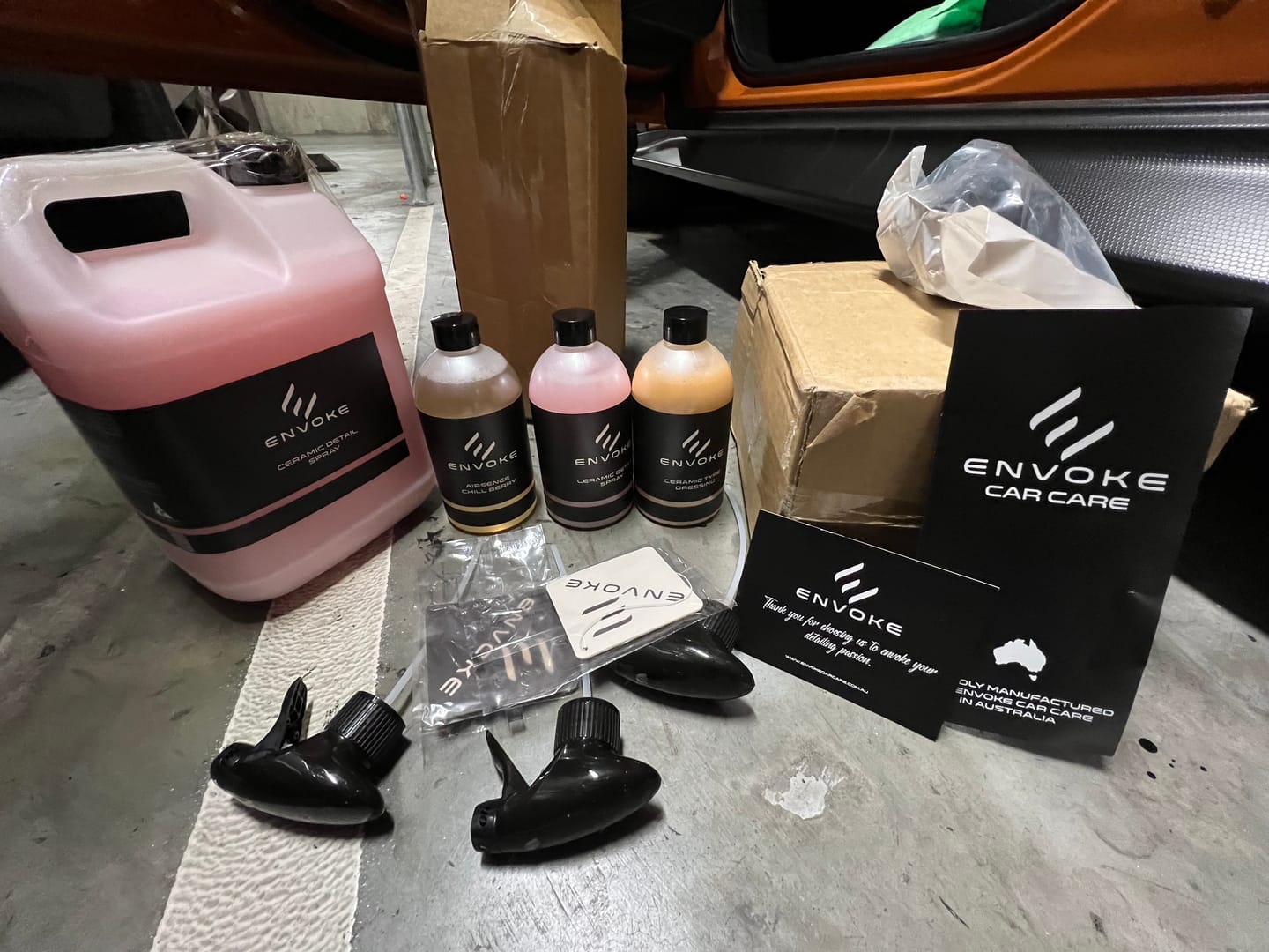 Customer photo review of Envoke Ceramic Quick Detailer
