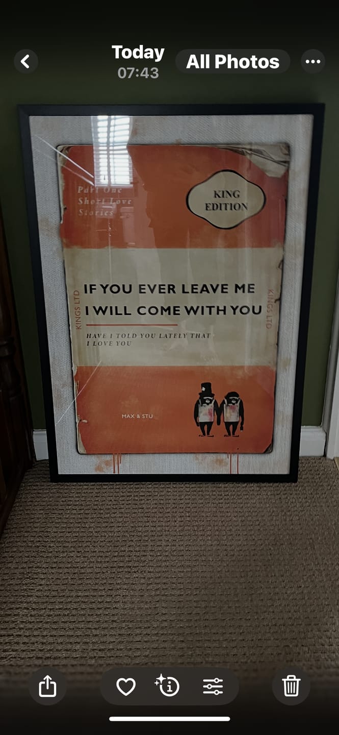 Customer photo review of Framing Service Add On (Classic Frame)