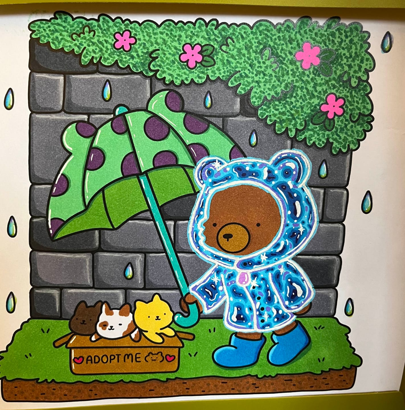 Customer photo review of Ohuhu Honolulu 24 Basic Colors Dual Tips Alcohol Art Markers