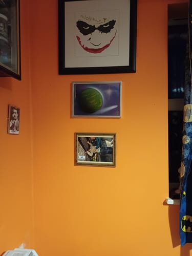 Customer photo review of CUSTOM Planet & Space Scene A4 - Standard Colours