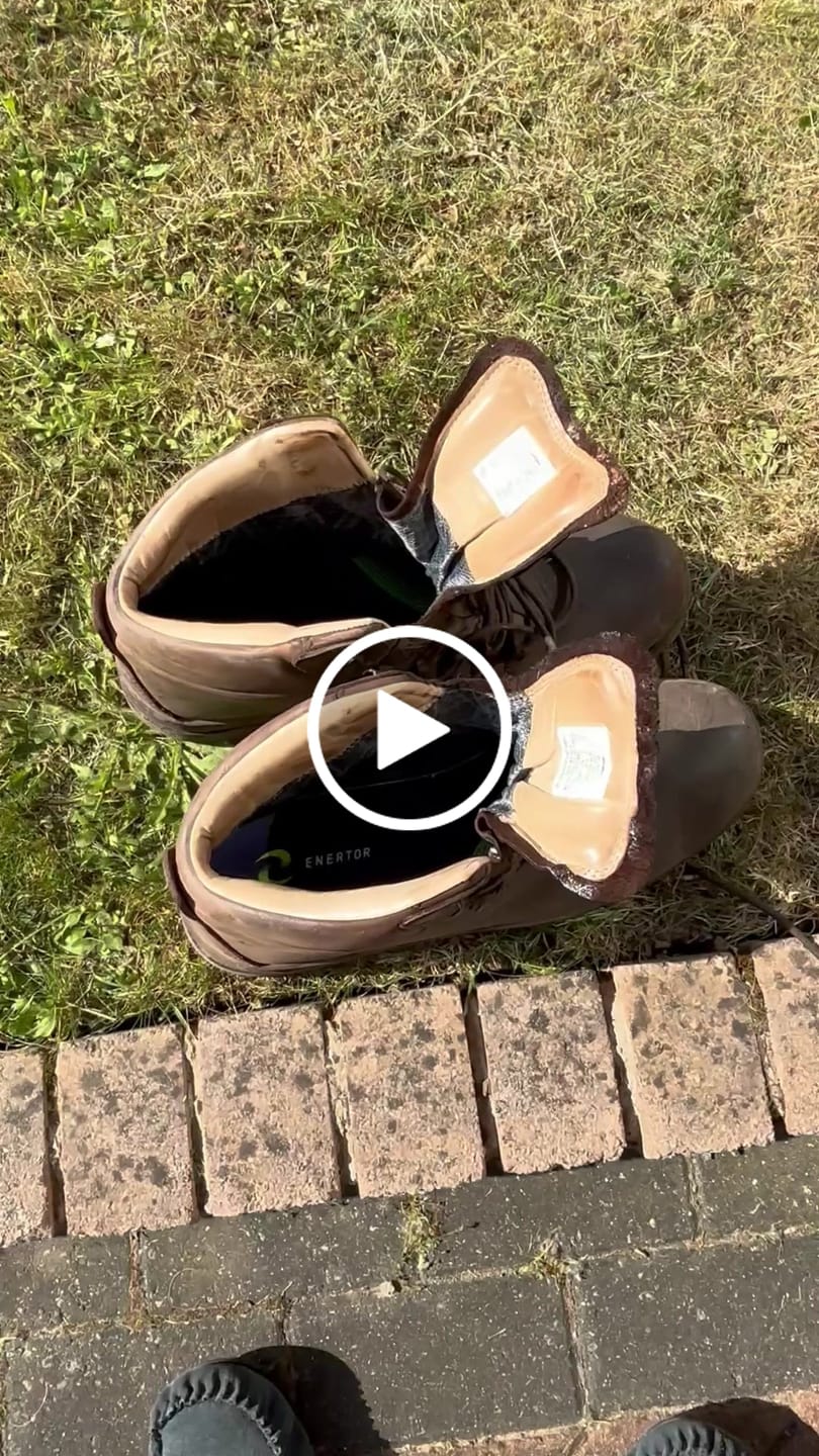 Customer video review of Walking insoles