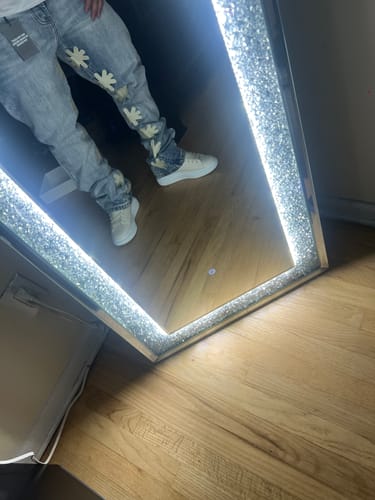 Customer photo review of Lost Shdws Denim Pant Blue/Bone