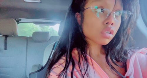 Customer photo review of Diva Eyeglasses