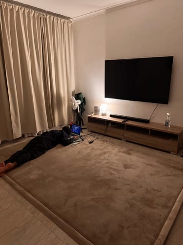 Customer photo review of The Mellow Mat® v2 (Soft Touch Sensory Tatami Rug)