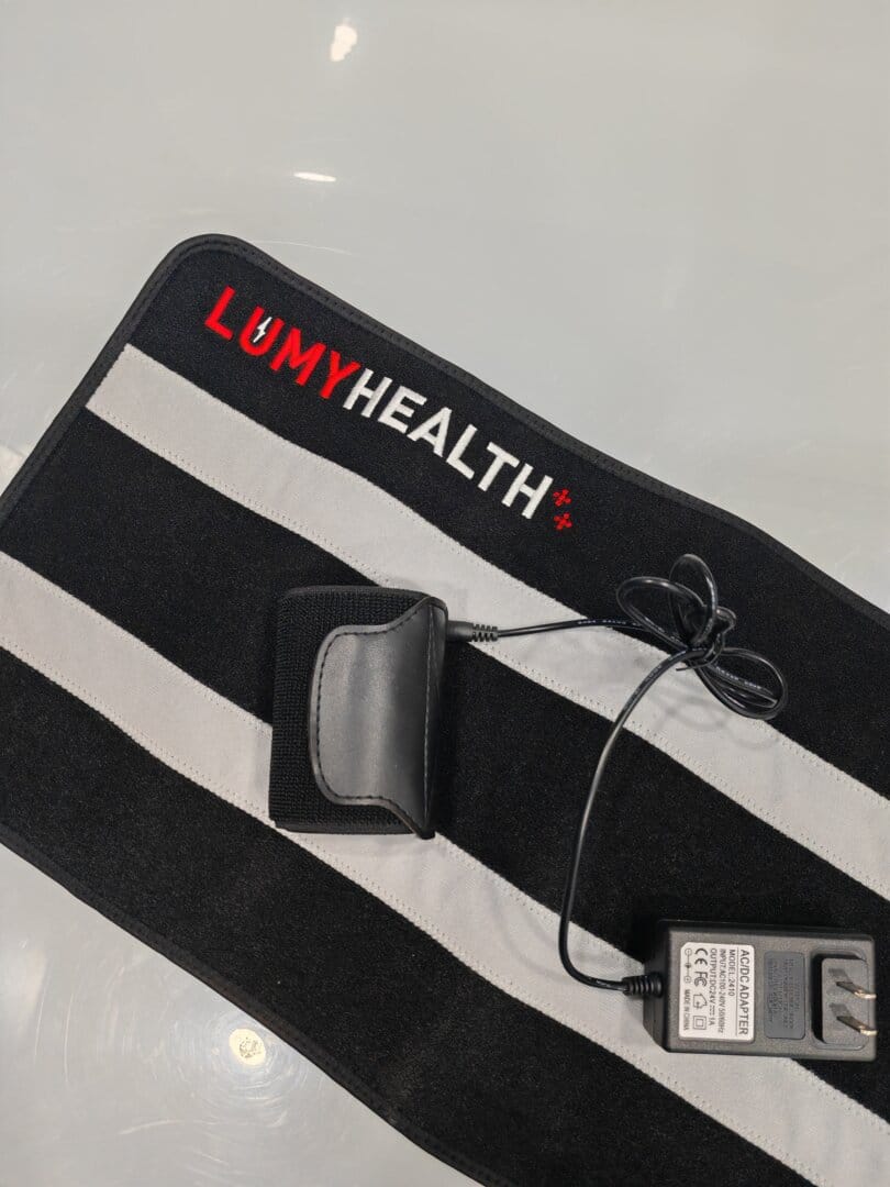 Customer photo review of LumyHealth Red Light Therapy Pad