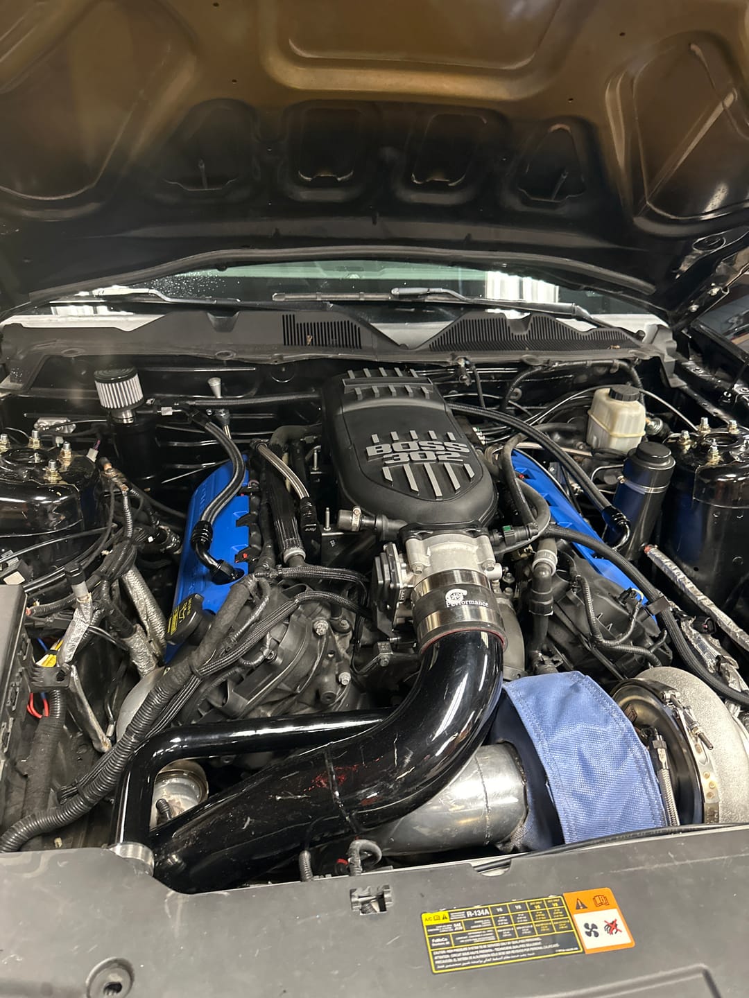 Customer photo review of Coyote Valve Cover Fittings 10AN (Pair)