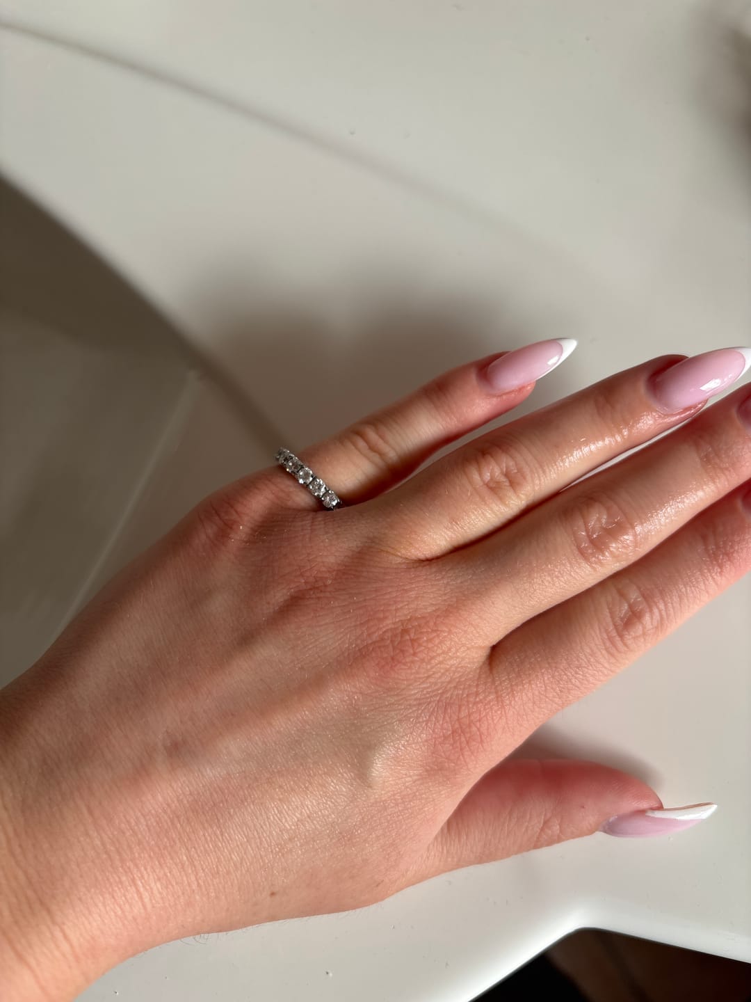 Customer photo review of Estella Ring | 18K vergoldet